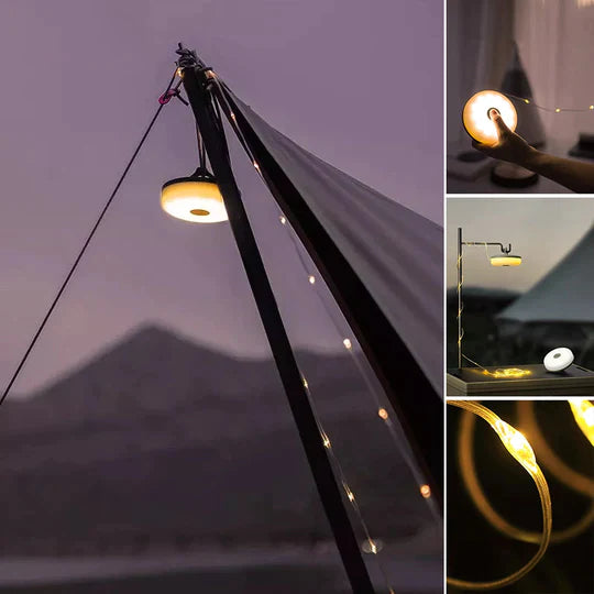 CampLight™ - Multifunctionele draagbare campinglamp (10m) - Vertiga