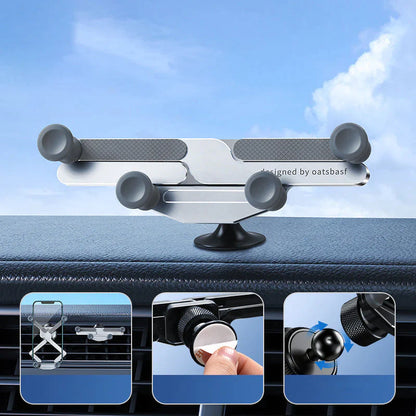 ProGrip™ - Onzichtbare roterende telefoonhouder voor in de auto - Vertiga
