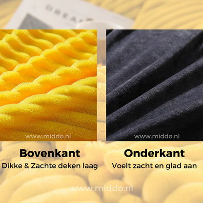 Fluwelen Fleece Dekbedovertrek | Droom weg in comfort! - Vertiga